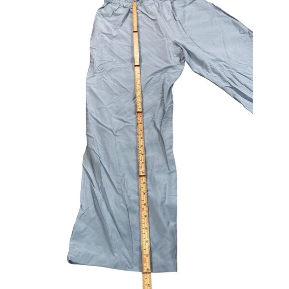 Shein Light Blue Wide-Leg Pants L Viscose & Polyester - Picture 6 of 12